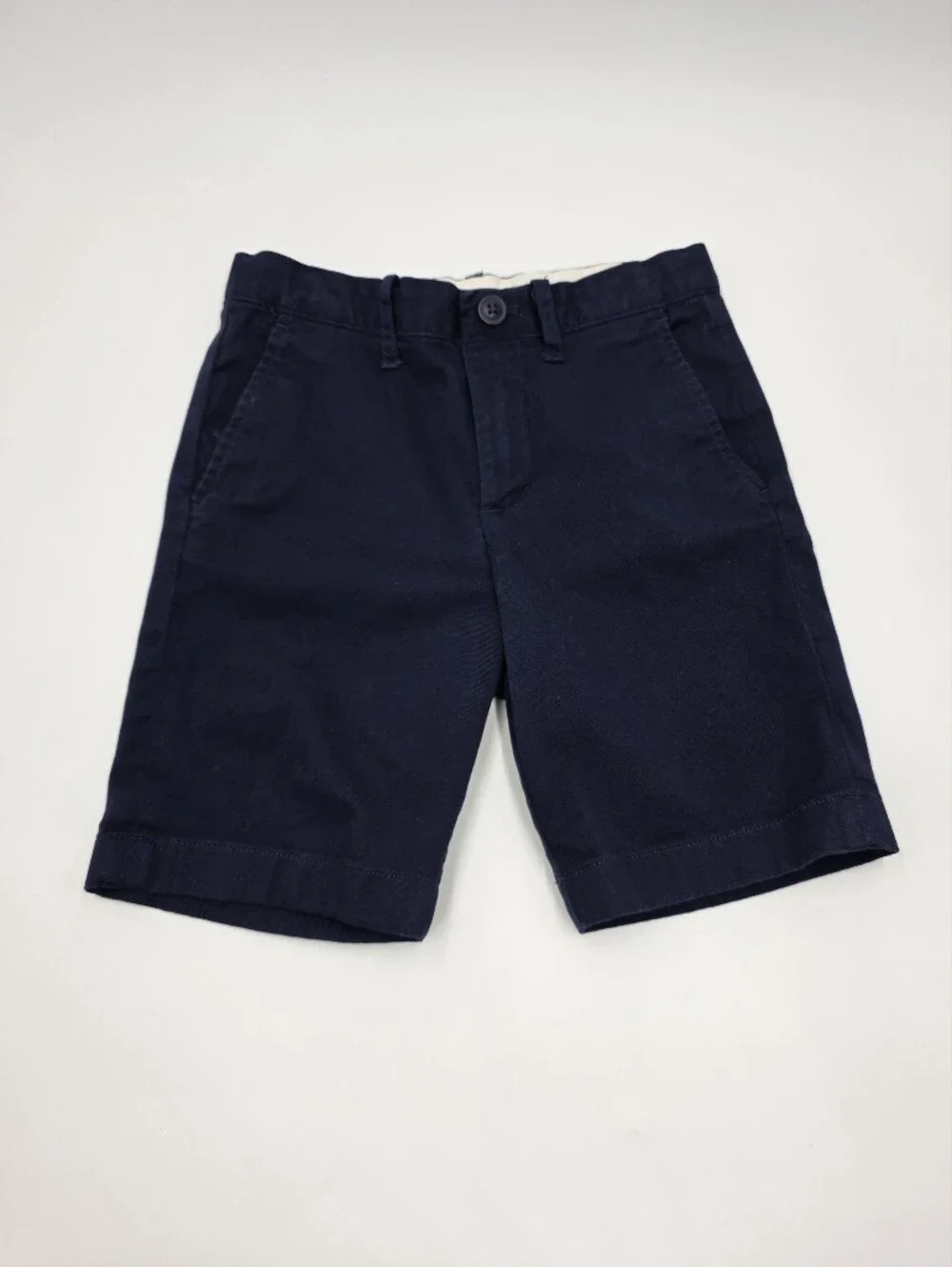 NEW Crewcuts boys' navy chino shorts size 7